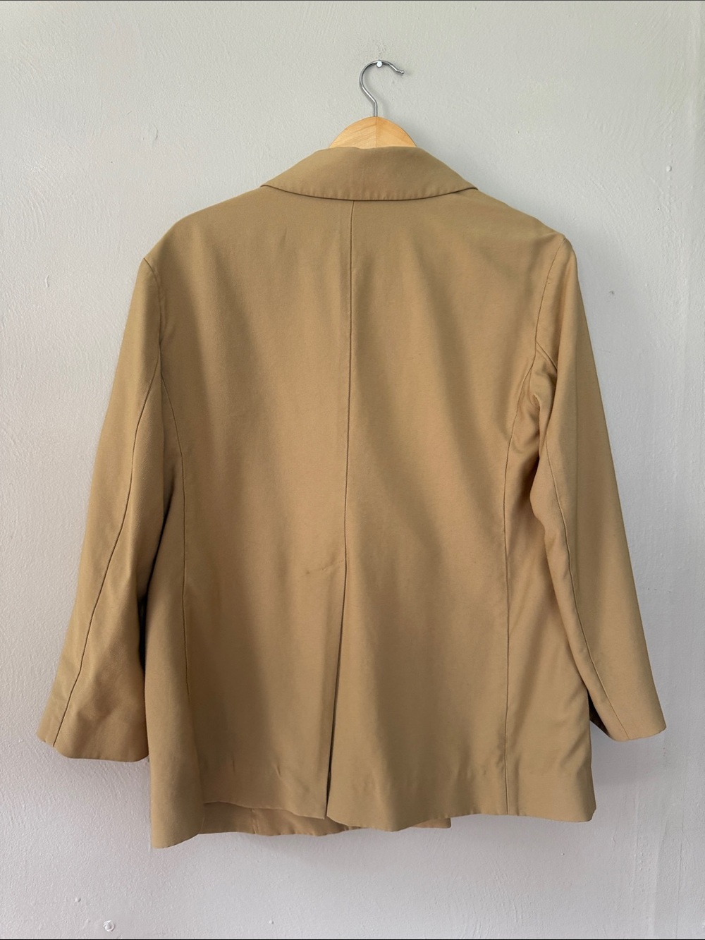 Banana Republic Tan Double-Breasted Blazer Small Petite - Picture 6 of 6